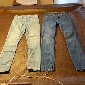 Skinny legs jean lot.